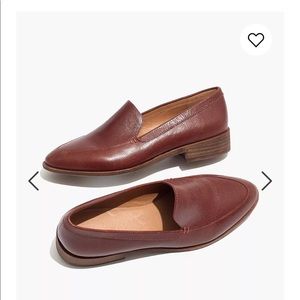 Madewell Frances loafer shoe size 8.5 in brown